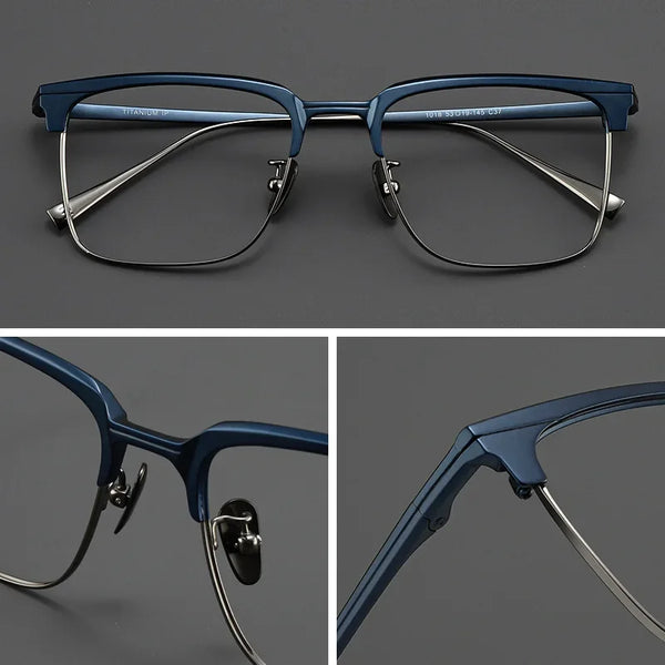 Eran Retro Titanium Ultra-Light Glasses Frame
