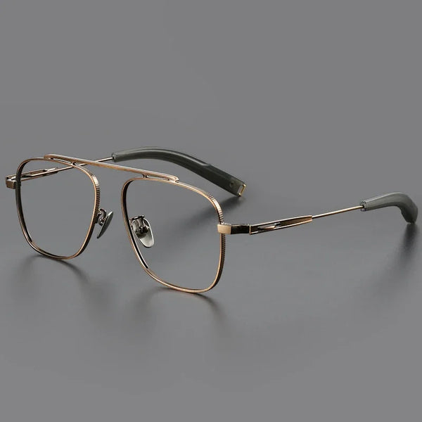 Andon Retro Aviator Titanium Glasses Frame