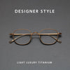 Unger Titanium Vintage Oval Eyeglasses Frames