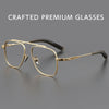 Andon Retro Aviator Titanium Glasses Frame