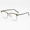 Ultra-lightweight titanium eyeglass frames for men and women
