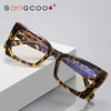 Geometric Cat-Eye Eyeglass Frames for Women