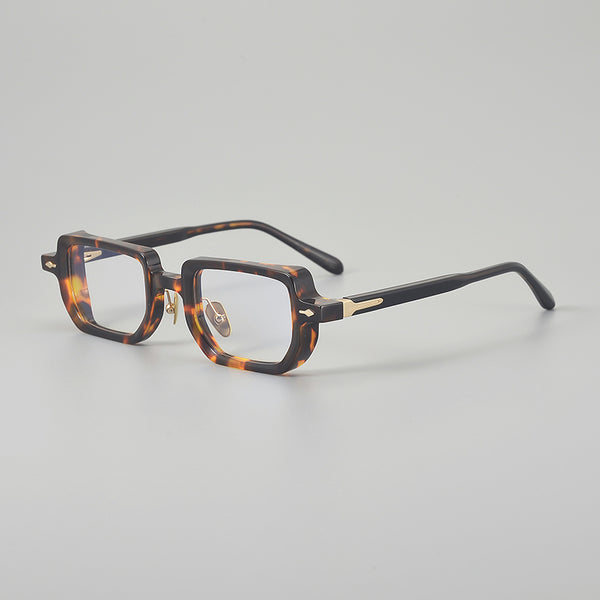 Sutton Retro Rectangle Acetate Glasses Frame