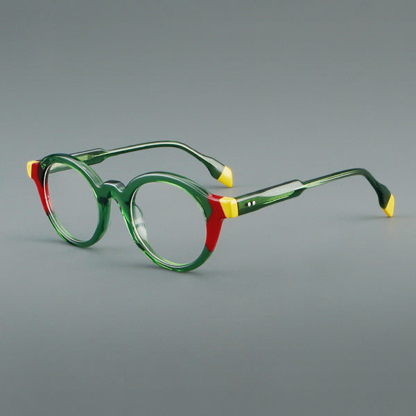 FQQW Vintage Acetate Glasses Frames