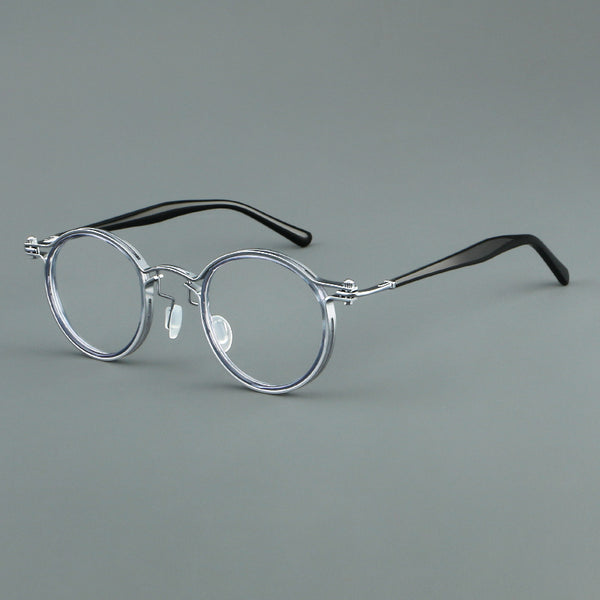 Kham Vintage Acetate Titanium Glasses Frame