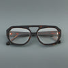 Lang Retro acetate pilot eyeglass frame