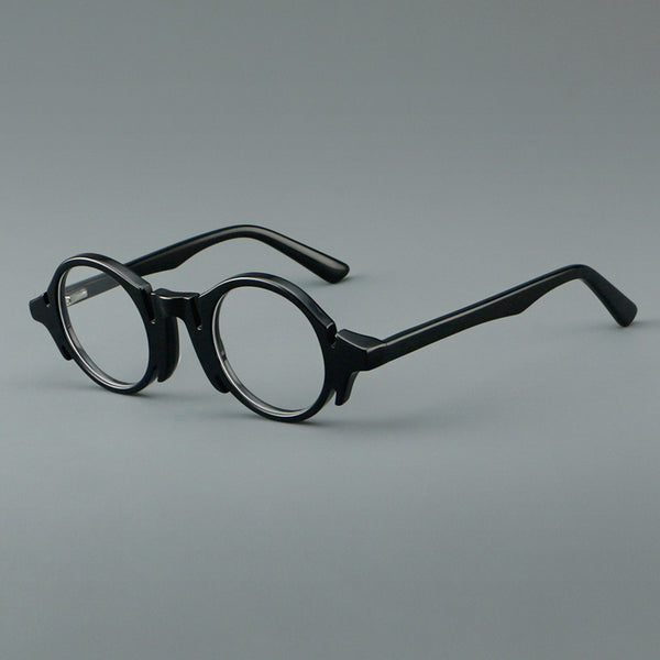 Koza Retro acetate imitation wood grain eyeglass frame