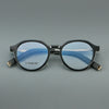 Stacy Retro round titanium alloy eyeglass frame