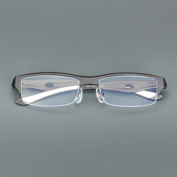 Laza Half frame acetate eyeglass frame