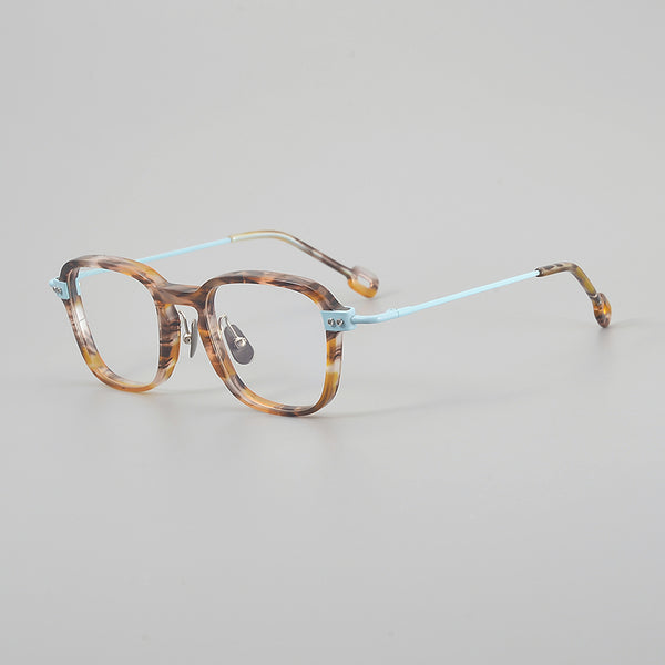 Freed Retro Square Titanium Glasses Frame