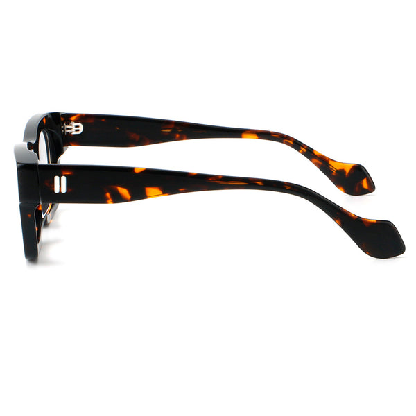 Foote Retro Square Acetate Glasses Frame