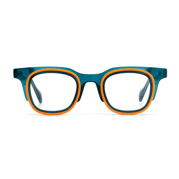 Boas Retro Square Acetate Glasses Frame