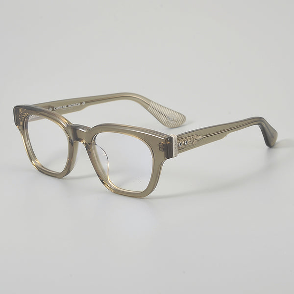 Endres Rectangle Acetate Titanium Glasses Frame
