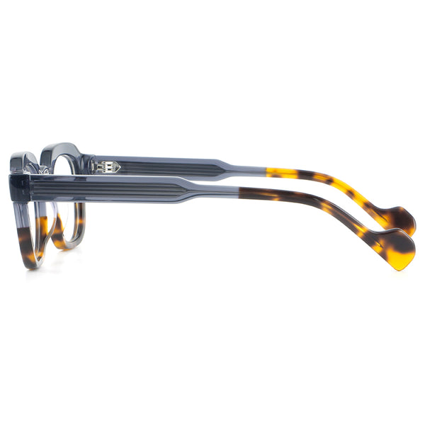 Klug Retro Square Acetate Glasses Frame