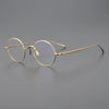 HONGMEI Vintage Round Titanium Eyeglasses Frame
