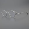 HONGMEI Vintage Round Titanium Eyeglasses Frame
