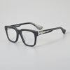 Zago Retro Rectangle Acetate Glasses Frame