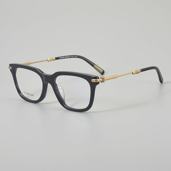 Vong Retro Square Titanium Glasses Frame