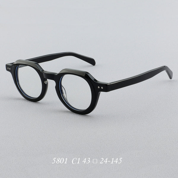 Xho Vintage Round Acetate Glasses Frame