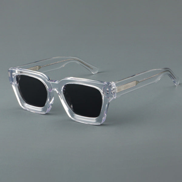 Tutt Retro Rectangle Acetate Glasses Frame