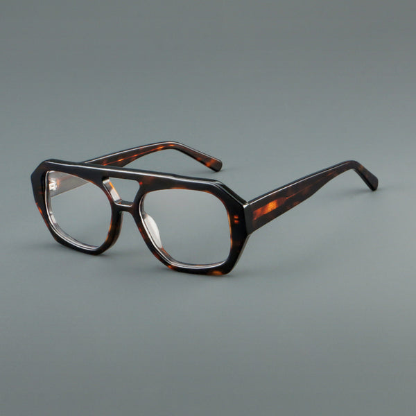 Lang Retro acetate pilot eyeglass frame