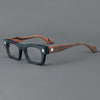 Foote Retro Square Acetate Glasses Frame