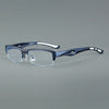 Laza Half frame acetate eyeglass frame