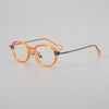 Marko Retro round titanium alloy eyeglass frame