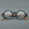 Koza Retro acetate imitation wood grain eyeglass frame