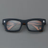 Foote Retro Square Acetate Glasses Frame