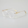 Zago Retro Rectangle Acetate Glasses Frame