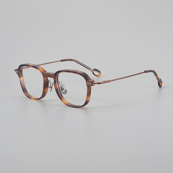 Freed Retro Square Titanium Glasses Frame
