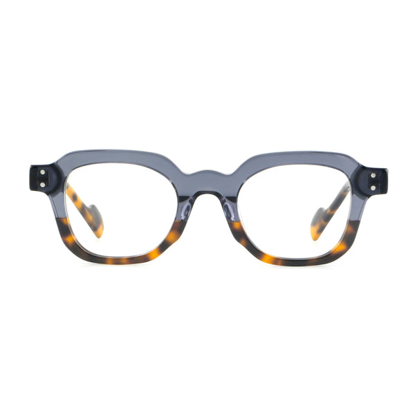 Klug Retro Square Acetate Glasses Frame