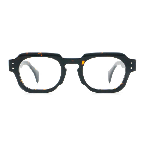 Fix Retro fashion square acetate eyeglass frame