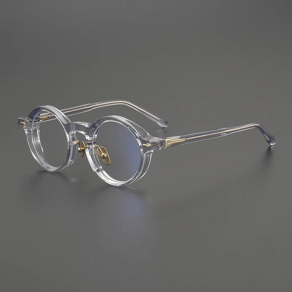 Sutton Retro Round Acetate Glasses Frame