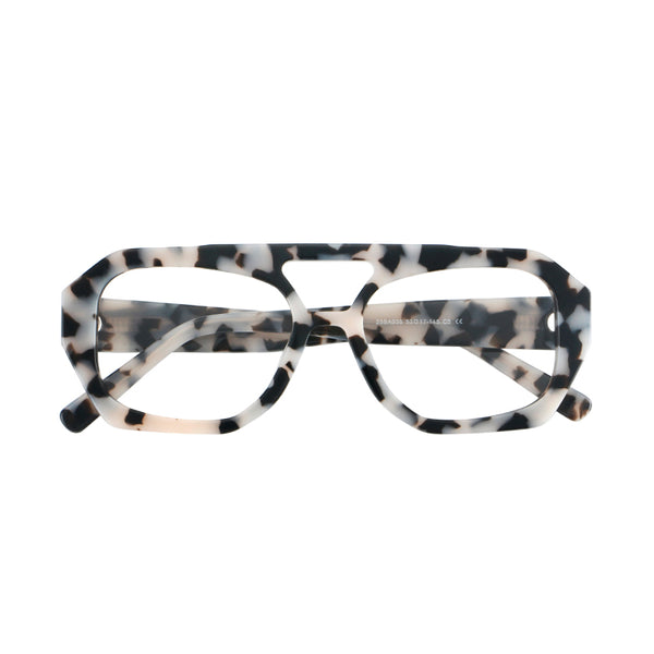 Lang Retro acetate pilot eyeglass frame