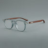 Rao Retro acetate imitation wood grain eyeglass frame