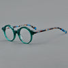 Vintage Acetate Round Eyeglasses Frame