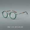 Sutton Vintage Round Acetate Glasses Frame