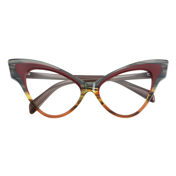 Veet Acetate cat eye retro eyeglass frame