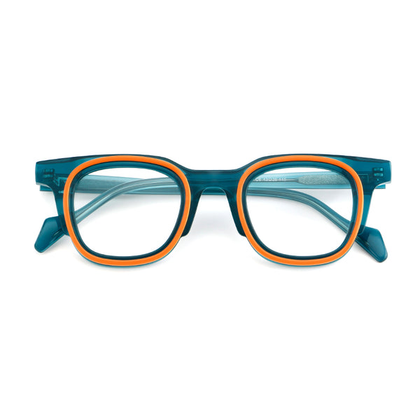 Boas Retro Square Acetate Glasses Frame