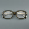 Fix Retro fashion square acetate eyeglass frame