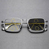 Luxury Titanium Photochromic Multifocal Anti-Blue Light Progressive Reading Glasses