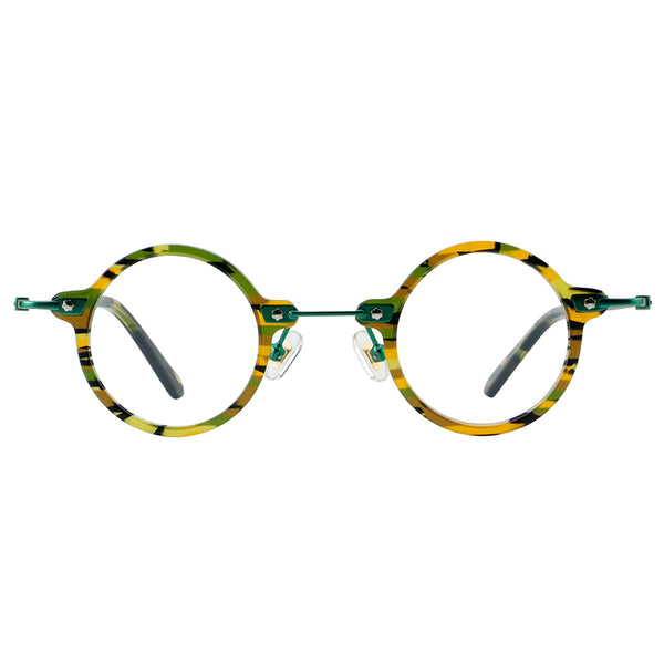 Garin Small circular acetate eyeglass frame