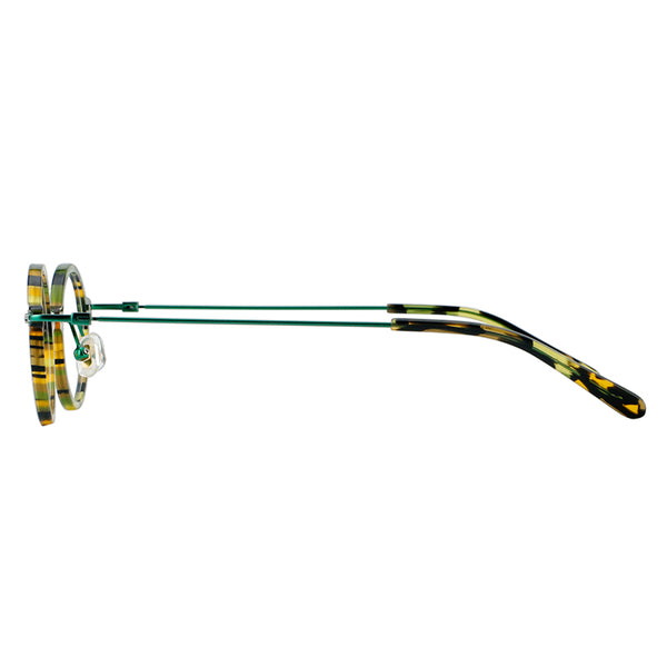 Garin Small circular acetate eyeglass frame