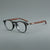 Rao Retro acetate imitation wood grain eyeglass frame
