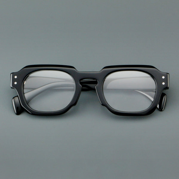 Fix Retro fashion square acetate eyeglass frame