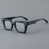 Nelly Retro Rectangle Acetate Glasses Frame
