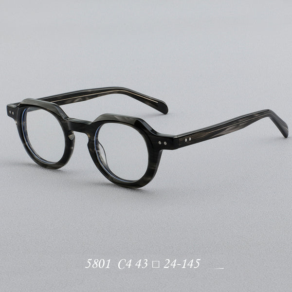 Xho Vintage Round Acetate Glasses Frame