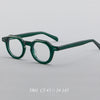 Xho Vintage Round Acetate Glasses Frame